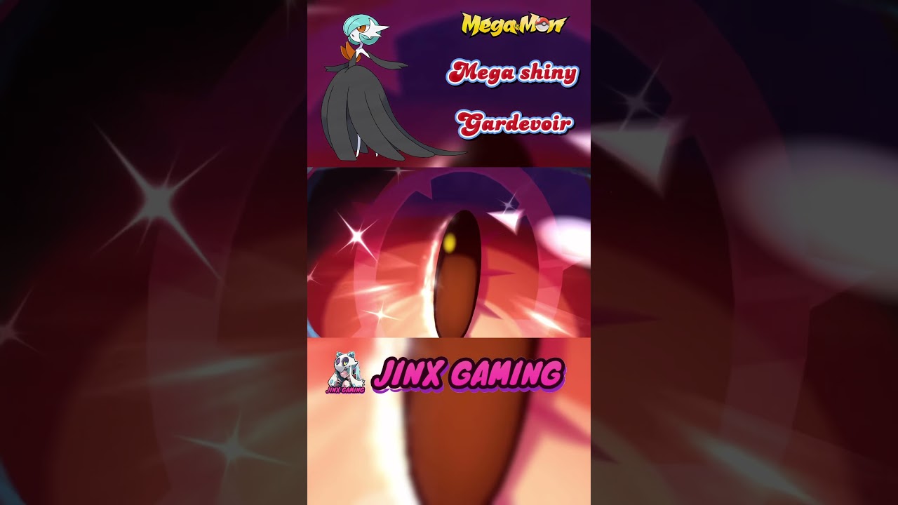 Animation skill #mega shiny gardevoir#pokemon #gardevoir