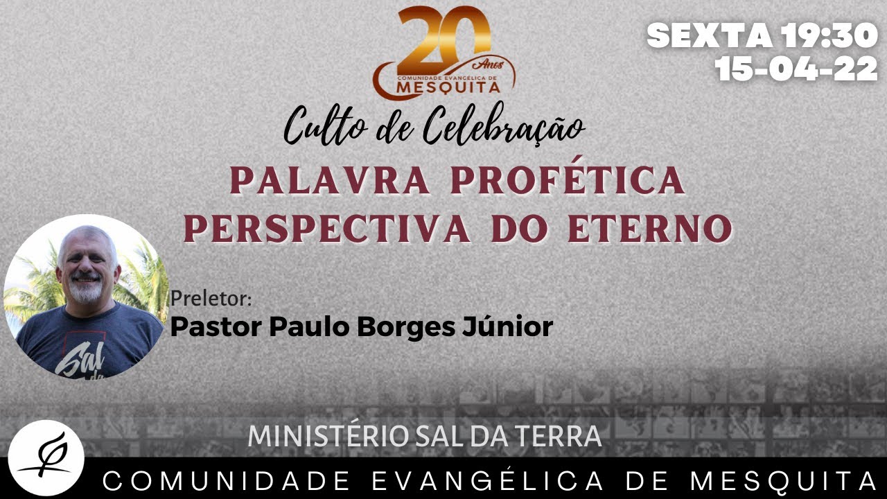 Amor, fé e esperança | Pr. Paulo Borges Júnior