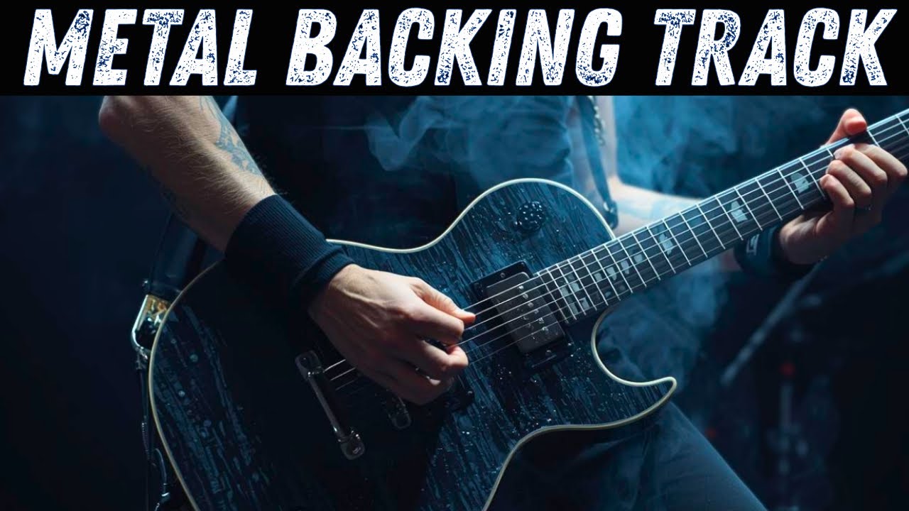 Bone-Crushing Groove Thrash Metal Backing Track in Dm