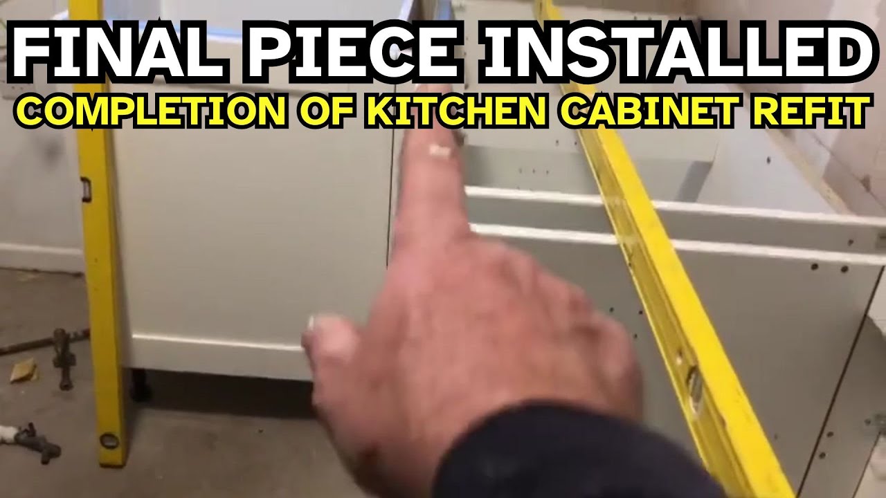 House Renovation Part 7 - Completion of Kitchen Cabinet Refit