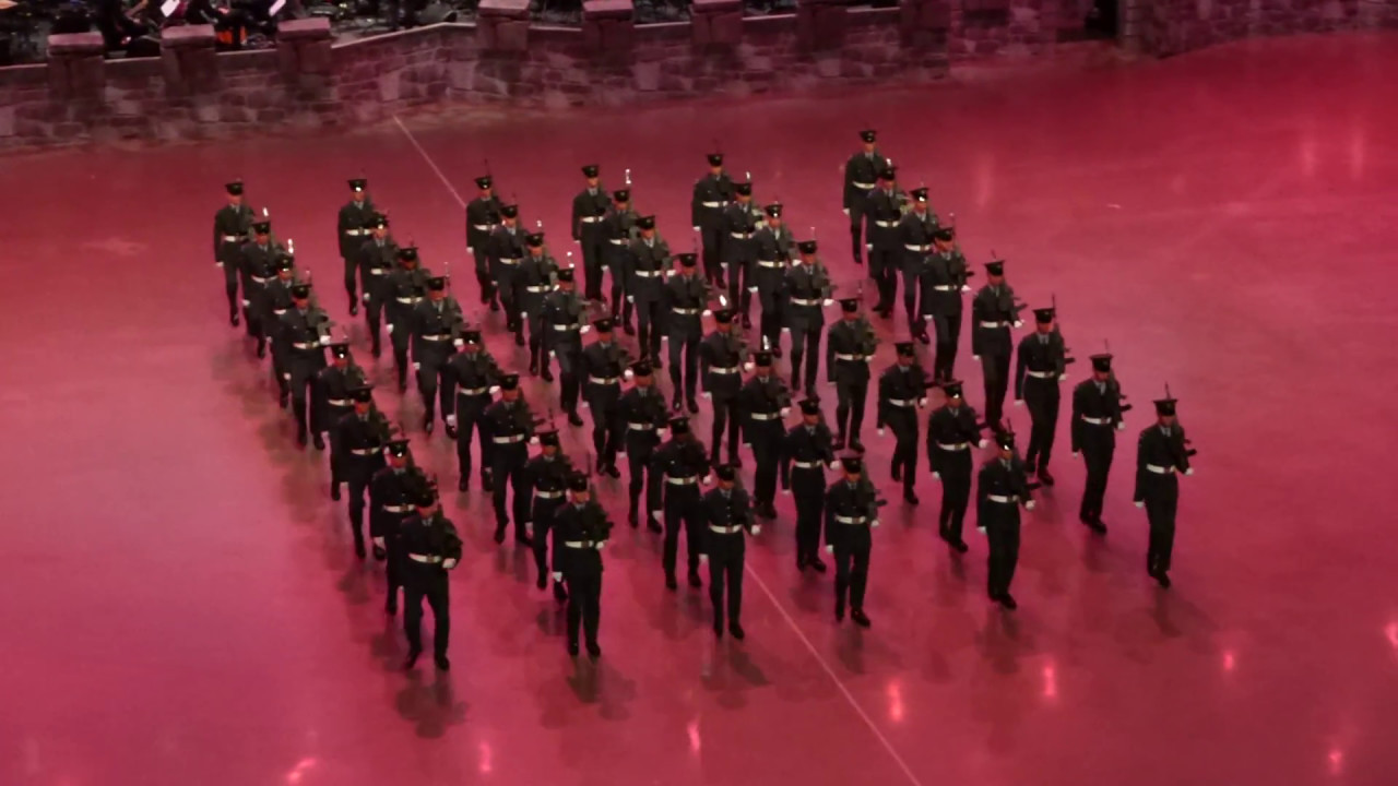 RAF Queen's Colour Squadron - Norsk Militær Tattoo - Oslo Spektrum - 29-05-2016