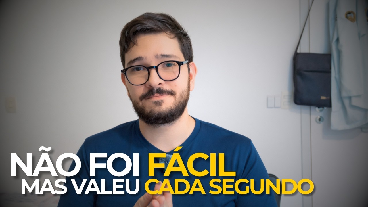 Terminei um dos estágios mais difíceis da residência