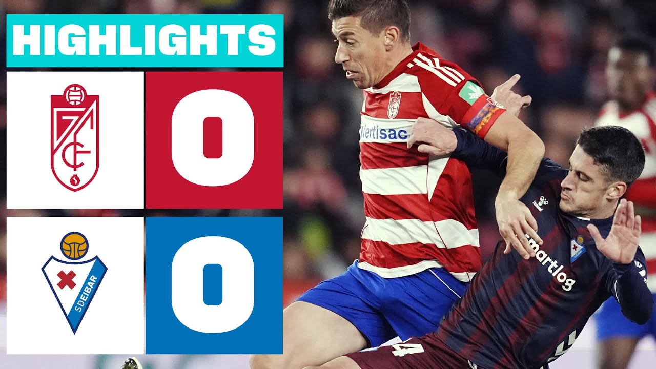 GRANADA CF 0 - 0 SD EIBAR | RESUMEN LALIGA HYPERMOTION