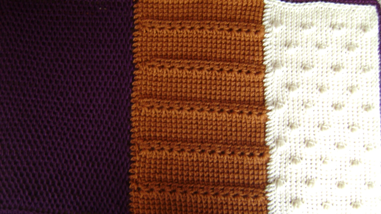 Afghan Tunisian Crochet - Adding Panels