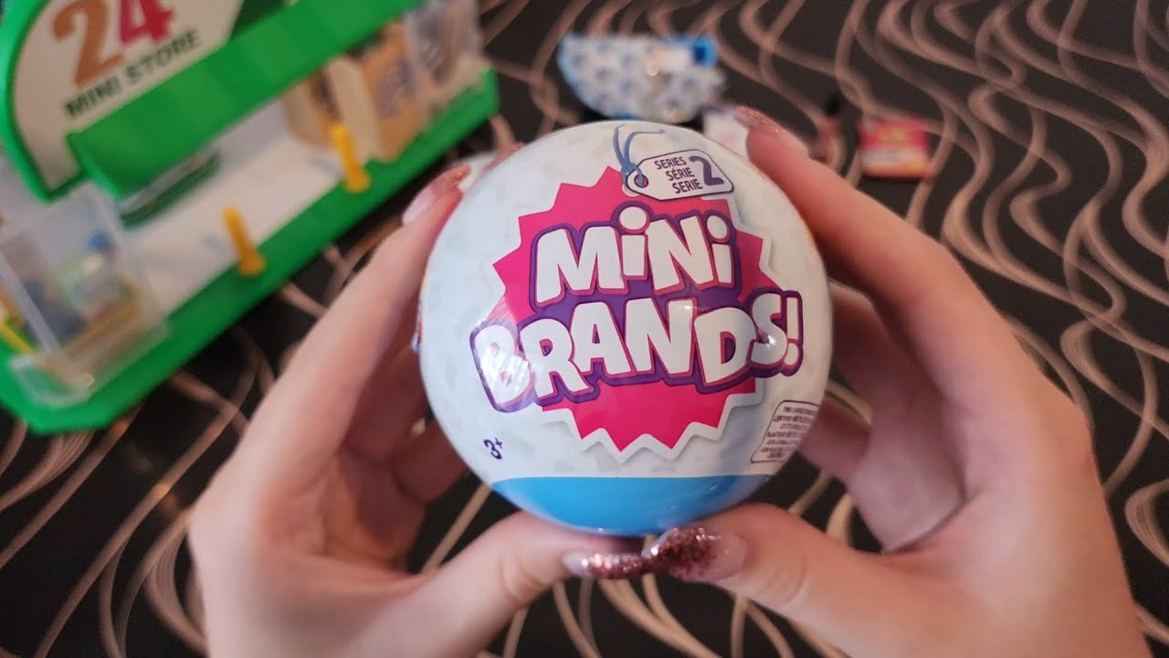 Mini Brands Series 2 SA unboxing [Super Rare Gold]