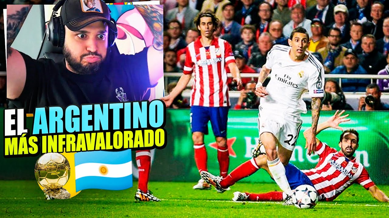 REACCIONANDO a DI MARÍA en su PRIME ¡ERA EL JUGADOR MÁS INFRAVALORADO del REAL MADRID!