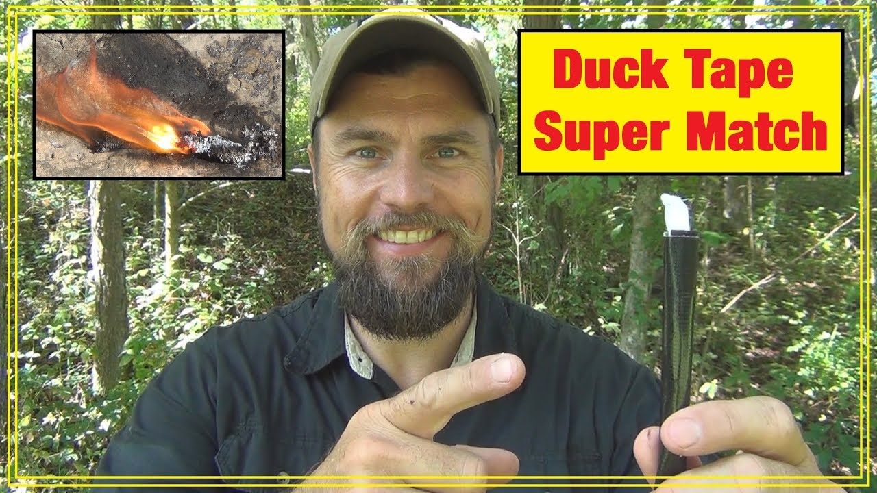 Duck Tape Super Match Fire Starter