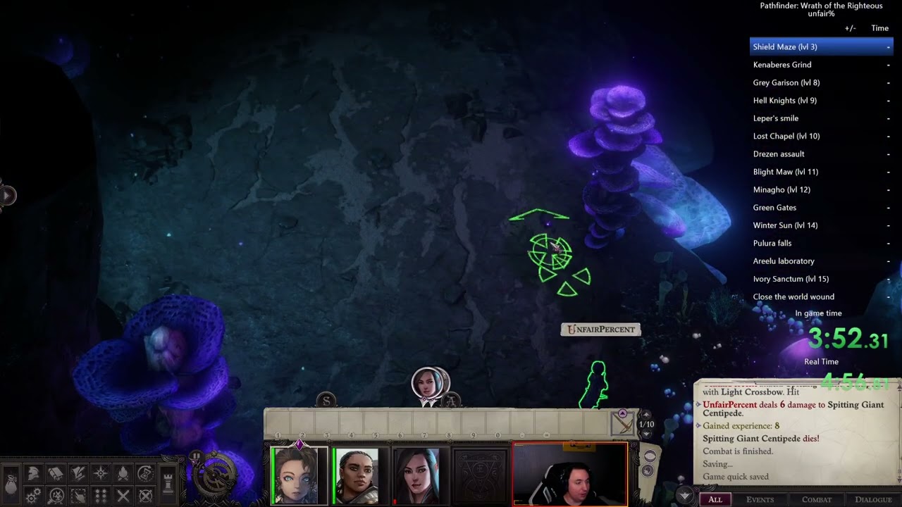 Pathfinder WOTR - Speedrun Unfair% - but the last boss was just too much for me