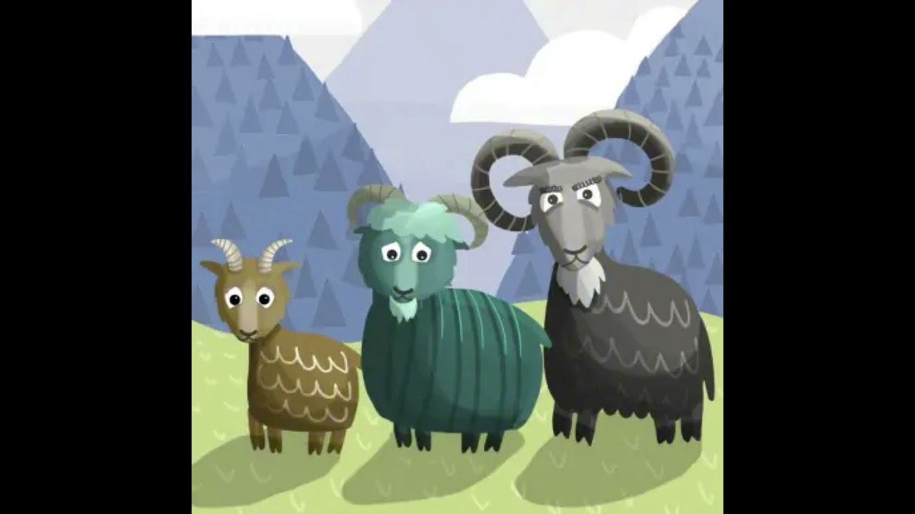 I TRE CAPRETTI FURBETTI 🐐🐐🐐. Fiaba per bambini 🫠