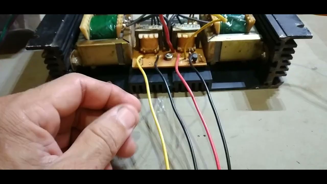 Módulo TOJO AB 2000 de 250watts 2 Canais. Como ligar e conhecendo fios!