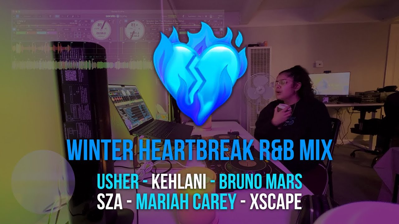 2000s 2010s R&B WINTER HEARTBREAK MIX USHER KEHLANI SZA MARIAH CAREY BRUNO MARS MINT CONDITION