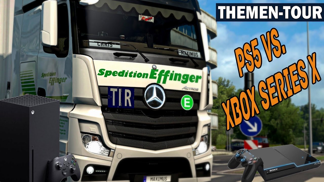 ETS2 THEMEN-TOUR: PS5 vs. Xbox Series X [#1391] EURO TRUCK SIMULATOR 2