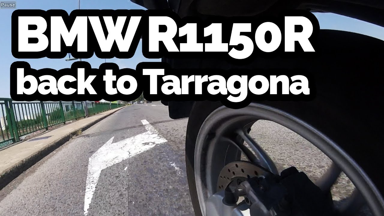 Back to Tarragona after a Saturday trip through Priorat  on my R1150R