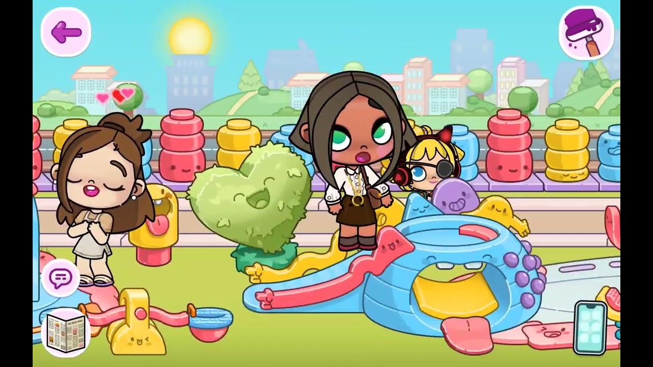 Lucy goes to the park Lucy's adventures in avatar world 