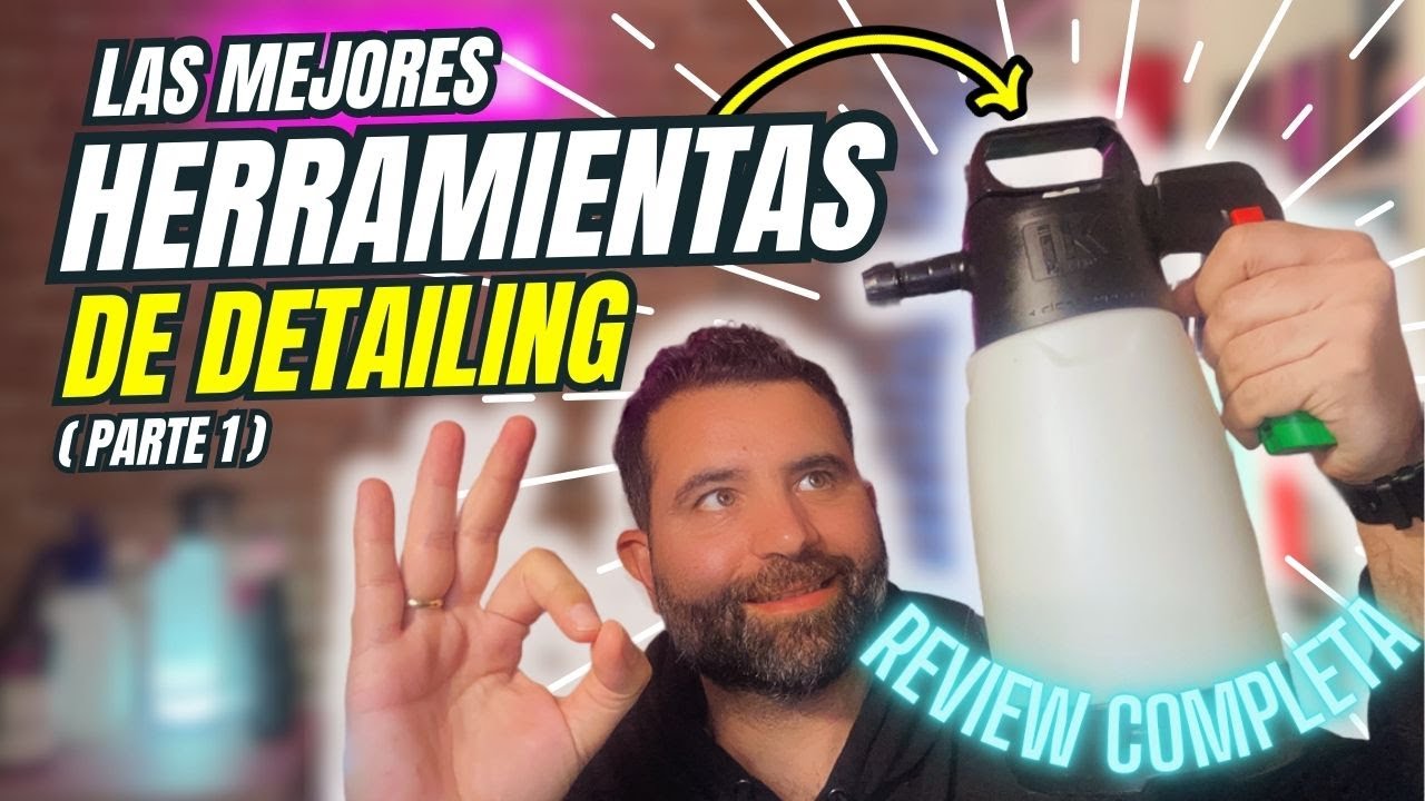 Las MEJORES herramientas para DETAILING y LIMPIEZA DE COCHES (Parte 1)