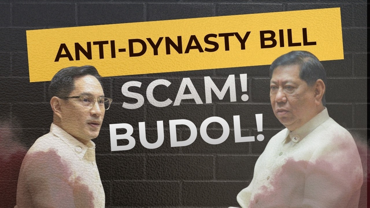 ANTI-POLITICAL DYNASTY BILL NA BUDOL  AT SCAM | ZAI ADIONG VS EGAY ERICE