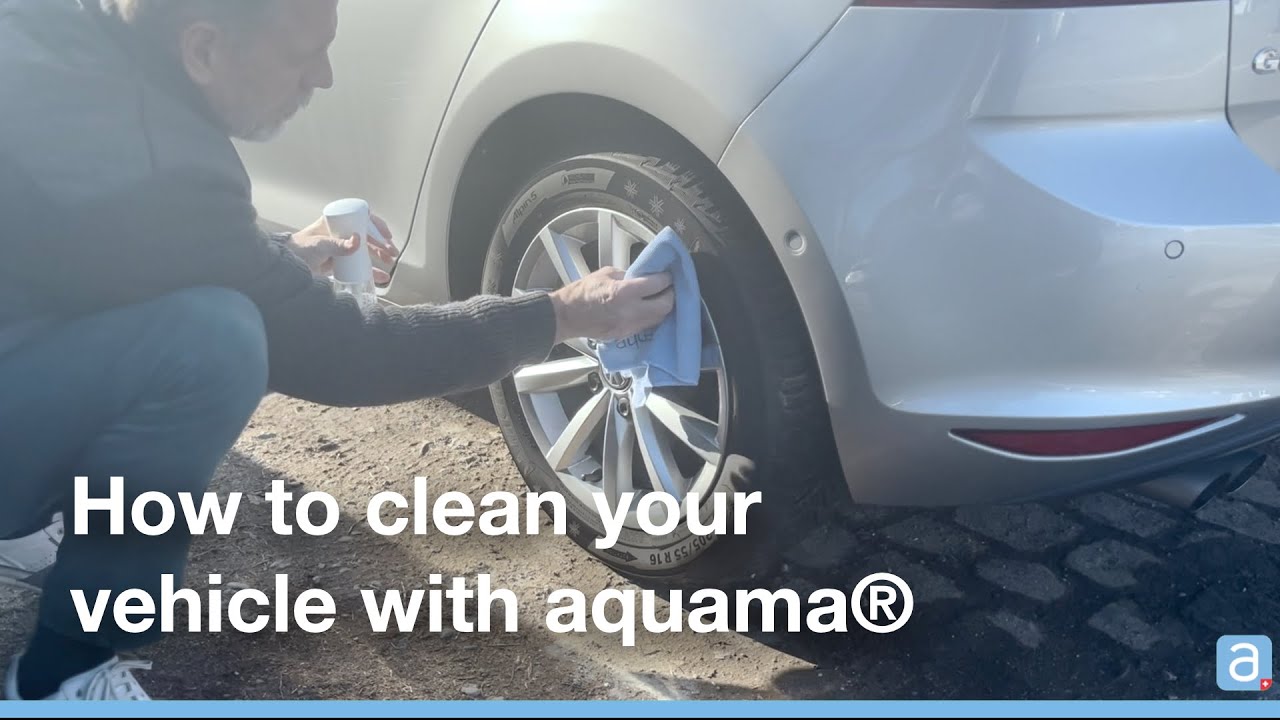 How to clean your car with aquama&reg;