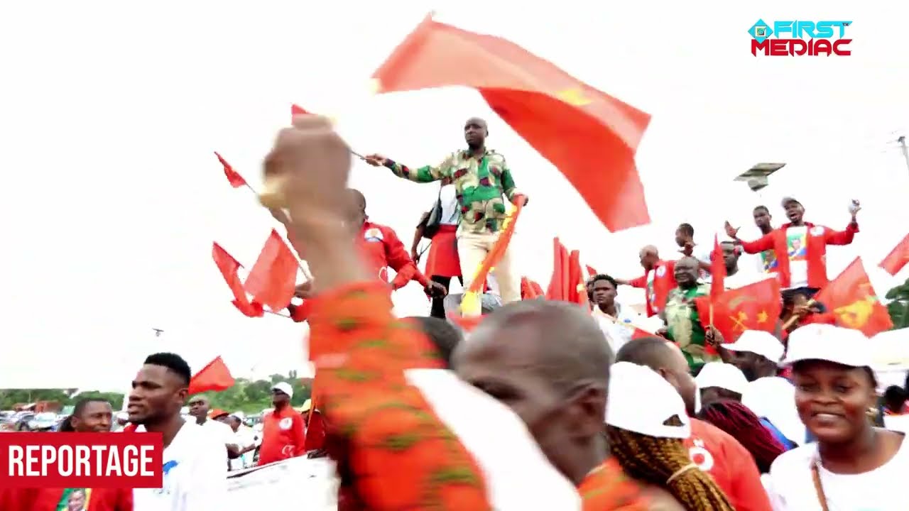 Le meeting de Denis Sassou N'Guesso à Kinkala teinté d'une forte ambiance