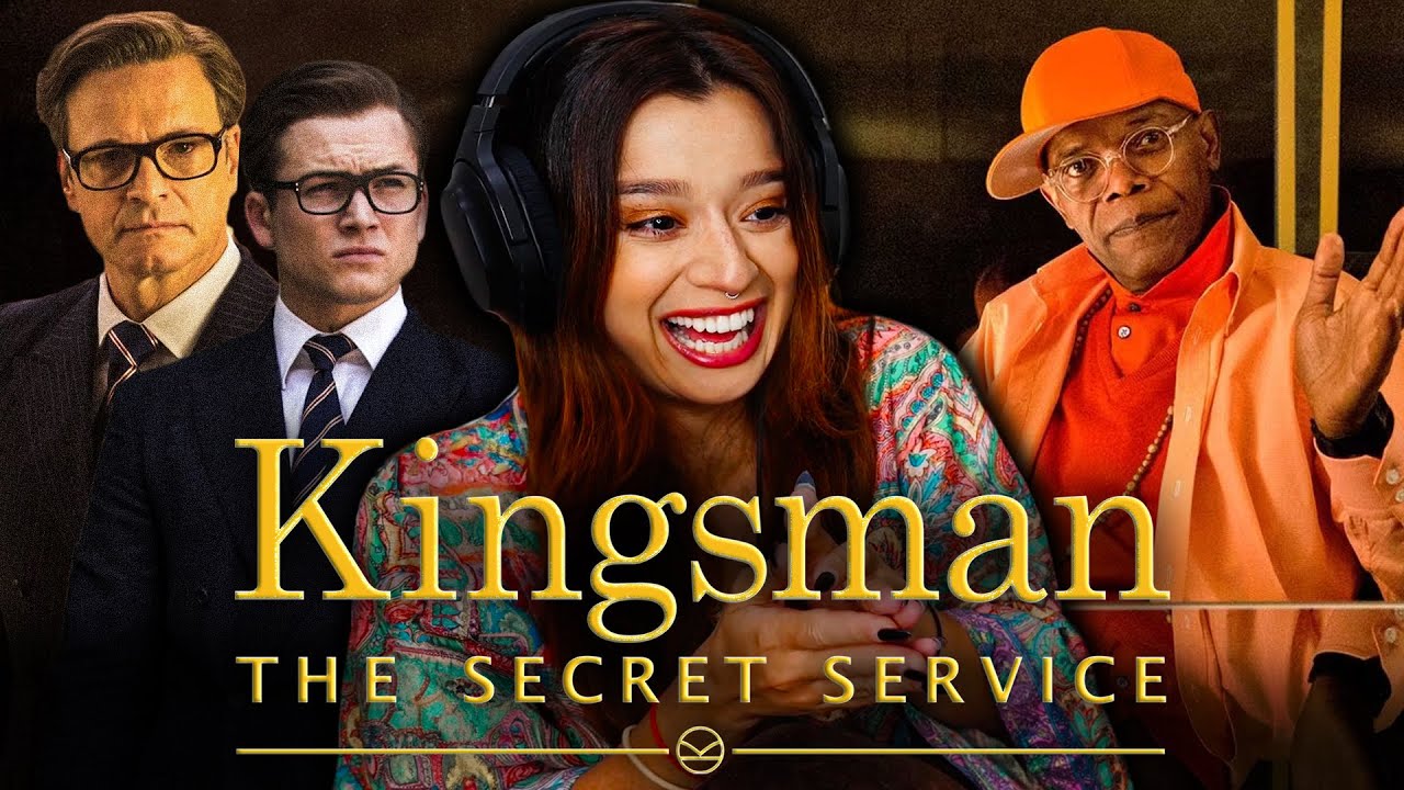 Kingsman The Secret Service is *actually* SO funny?! (first time watch)