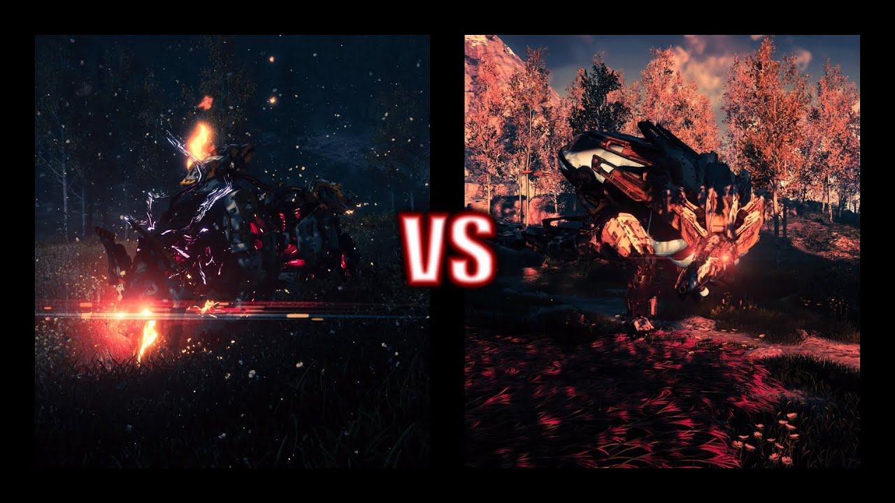 SCORCHER VS FREEZE BELLOWBACK / Horizon Zero Dawn DLC