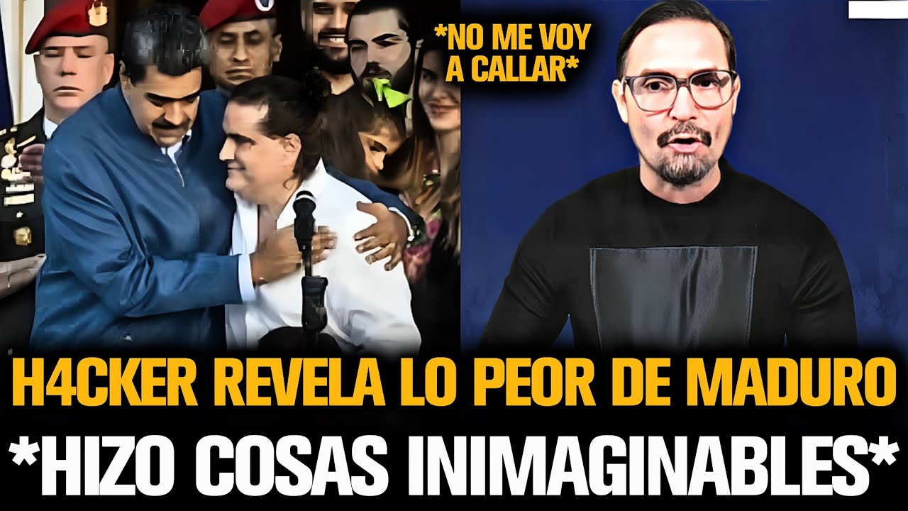 H4CKER REVELA LO PEOR DE MADURO DURANTE LA DICTADURA EN VENEZUELA