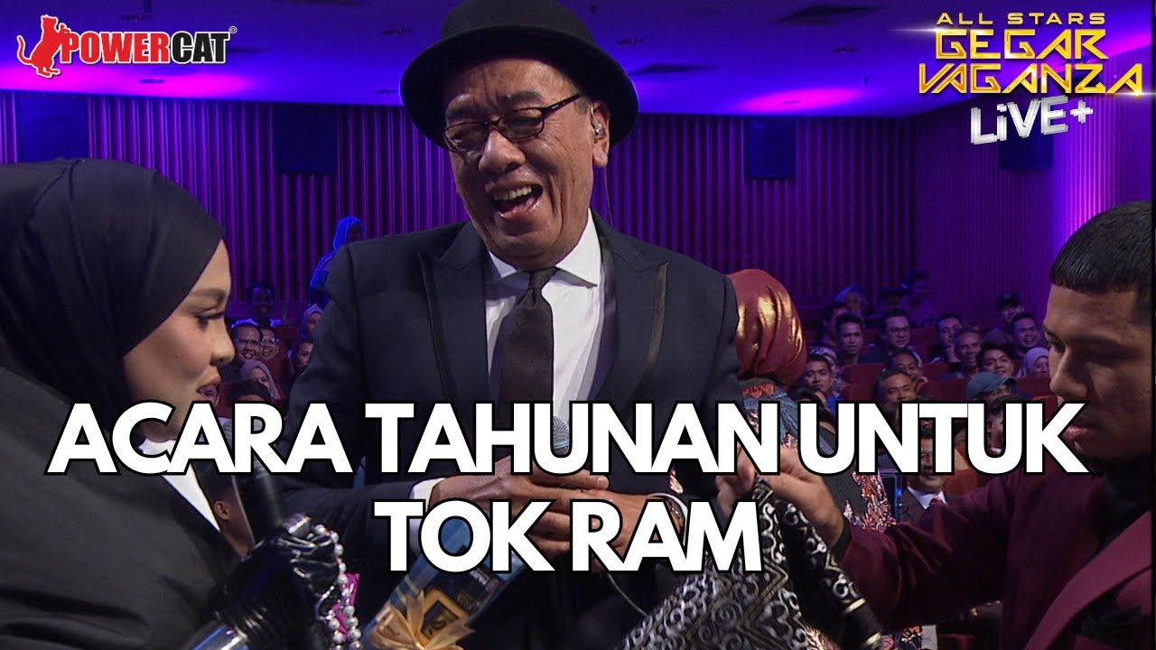 ACARA TAHUNAN UNTUK TOK RAM | ALL STARS GEGAR VAGANZA #powercatofficial