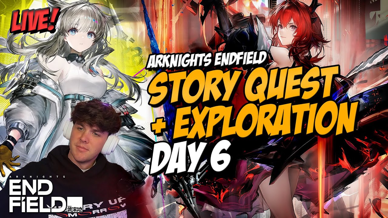 ARKNIGHTS: ENDFIELD Day 6 - Story Quest & MAKING MILLIONS IN THE FACTORY 🔴 WE'RE RICH