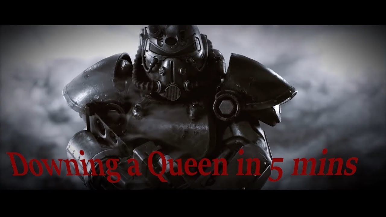 Fallout 76 Killing Scorchbeast Queen in under 5 mins.
