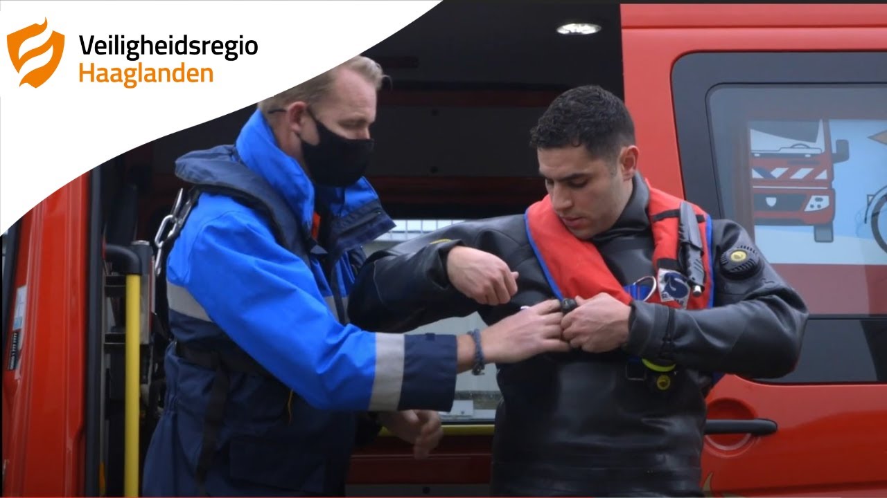 VRH in beeld: Duiken bij brandweer Haaglanden