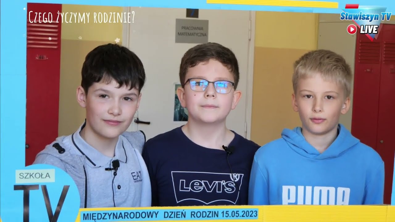 SP Stawiszyn 15 maja Międzynarodowy Dzień Rodziny