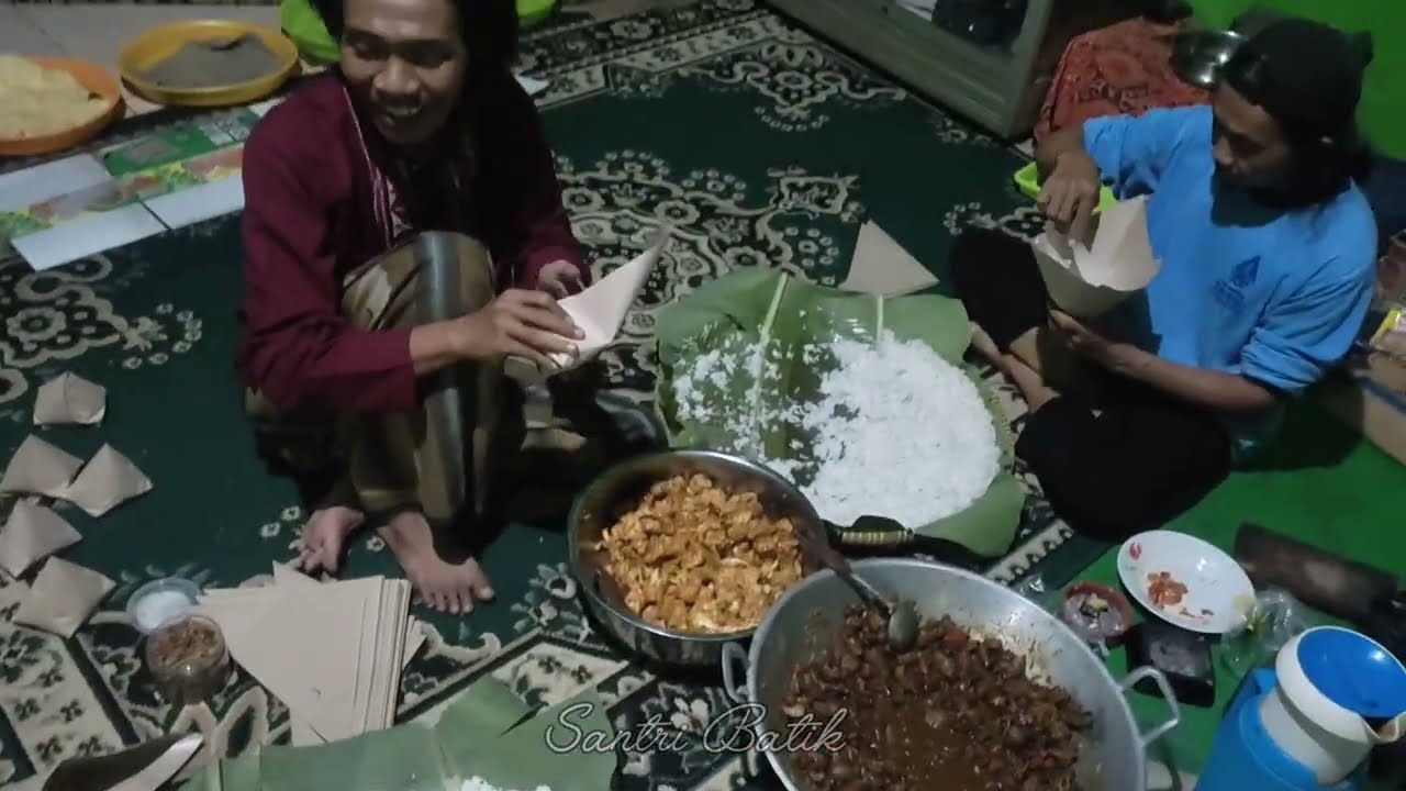 Sedekah takjil H-21 santri batik pekalongan 