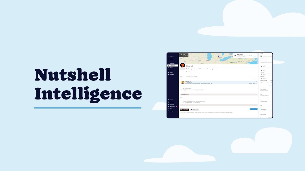 CRM Data Enrichment Features | Nutshell Intelligence