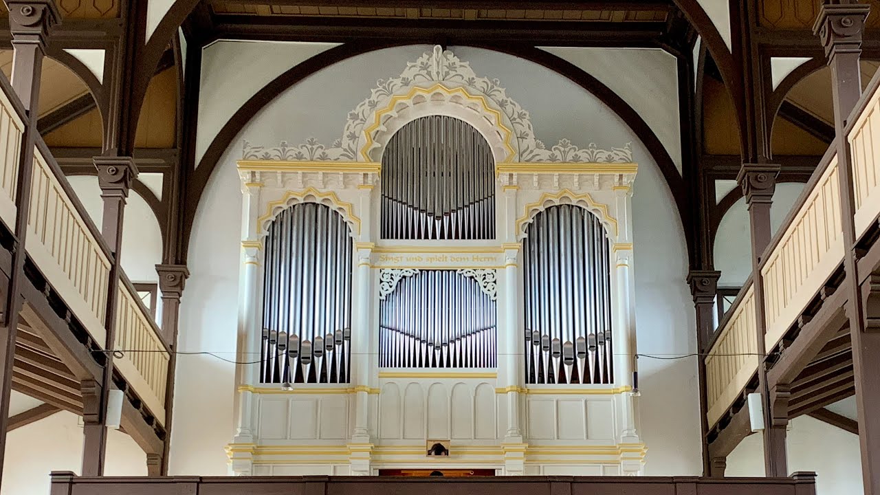 Matthias Grünert unterwegs | Bärnsdorf Ev. Kirche | Bärmig-Orgel | Merkel Allegro Maestoso