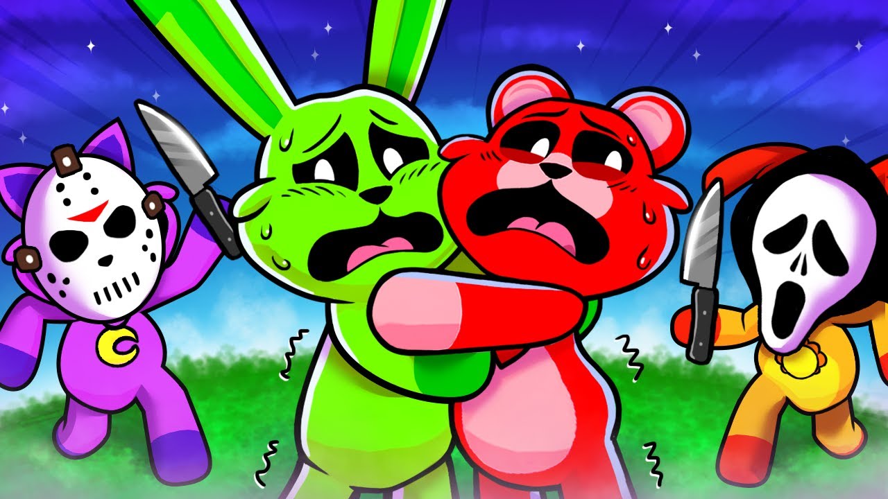 Catnap levou os Smiling Critters para um ACAMPAMENTO ASSOMBRADO no Smiling Critters VR