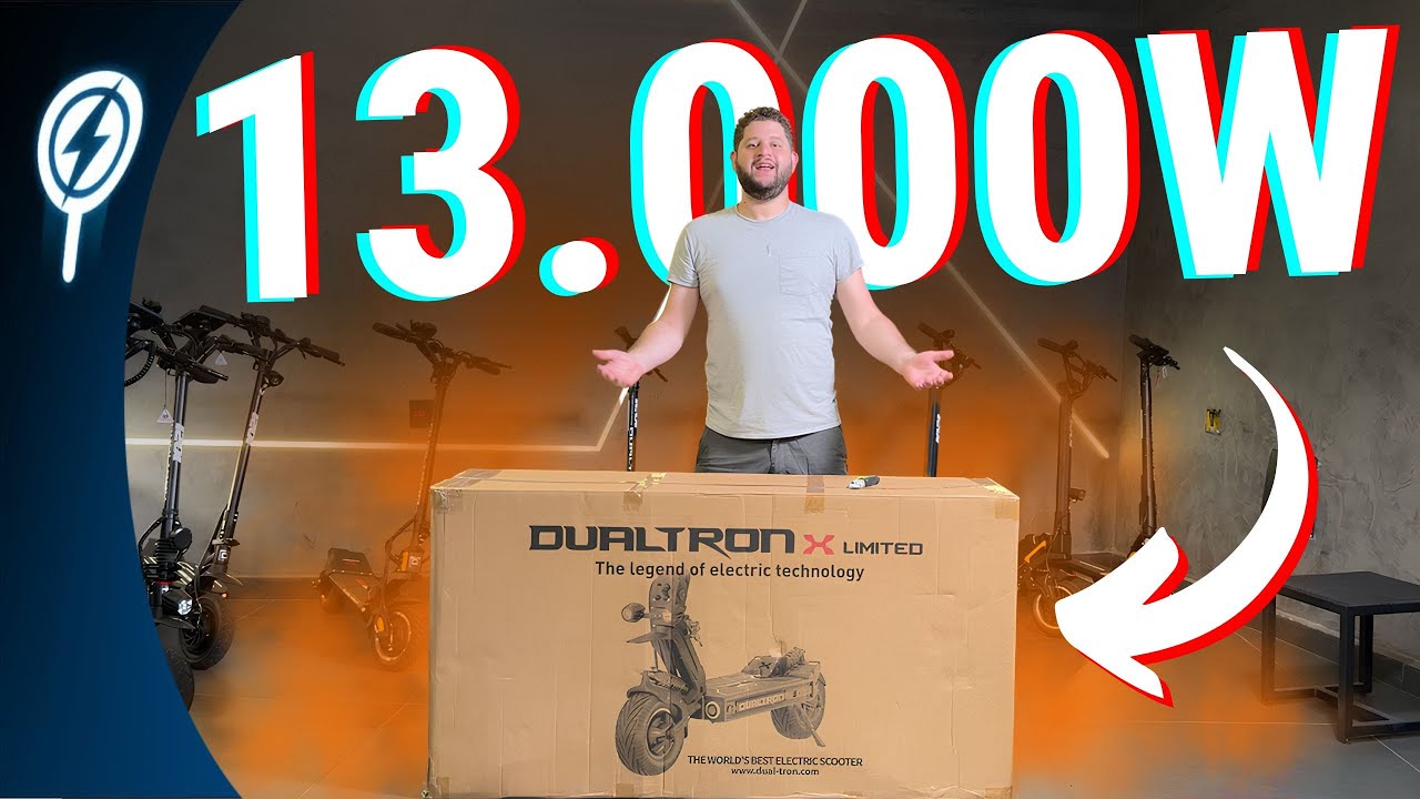 COMPREI O PATINETE ELÉTRICO MAIS POTENTE DO BRASIL !!! ACIMA DE 13.000W DE POTENCIA🥰