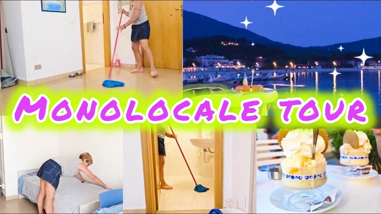 PULIZIE AL MONOLOCALE /VLOG GIRI SPESA CHIACCHERE MARE..IN VACANZA CON ME😱