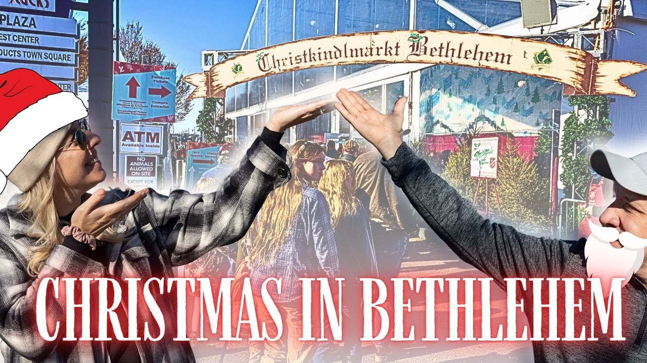 Is this the BEST CHRISTMAS MARKET in the USA?? | Exploring Christmas City In Bethlehem, PA