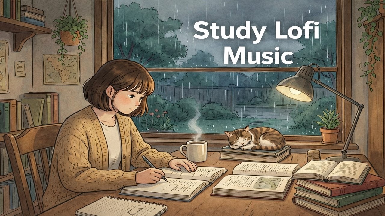 Lofi Music for Studying & Focus | Calm Beats for Deep Concentration