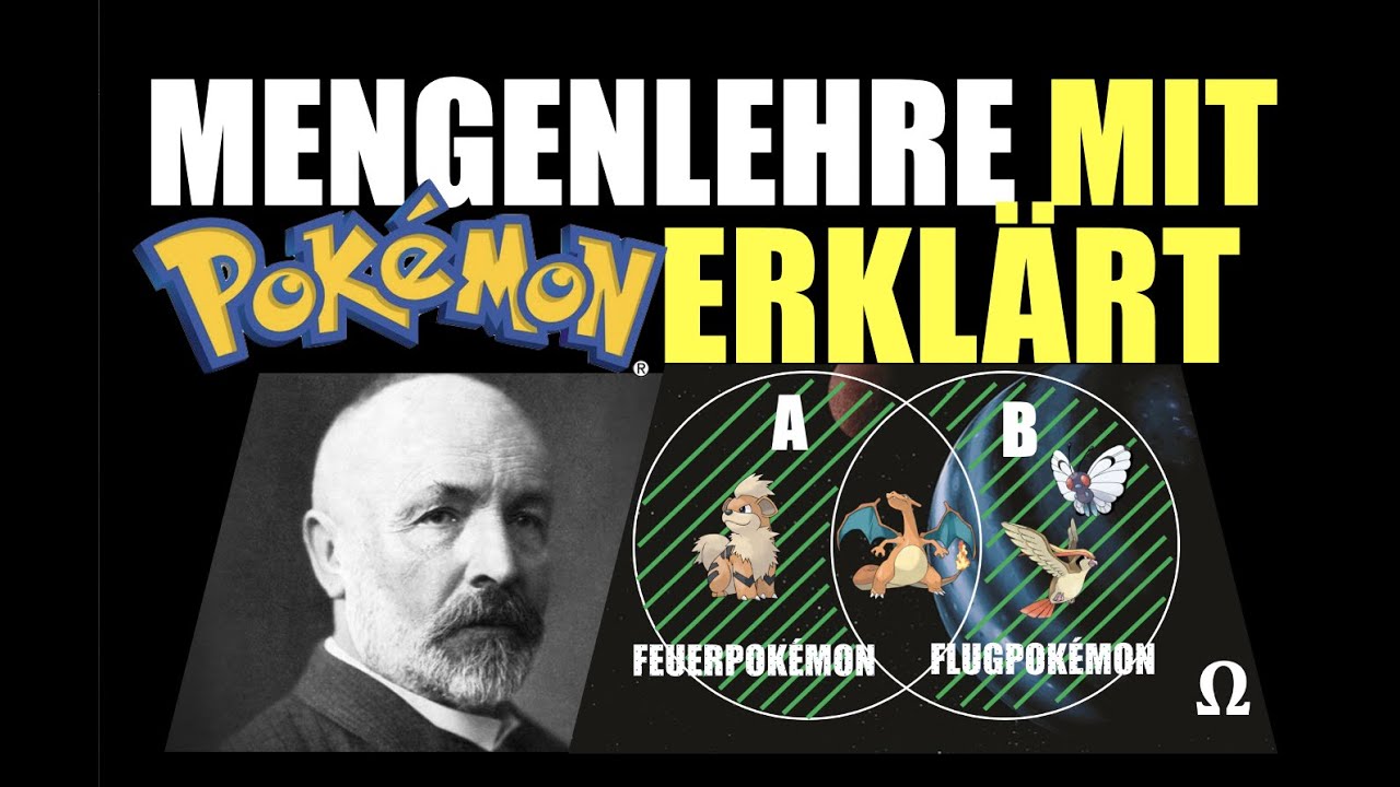 Mengenlehre mit Pokémon erklärt - Mathe für Nerds