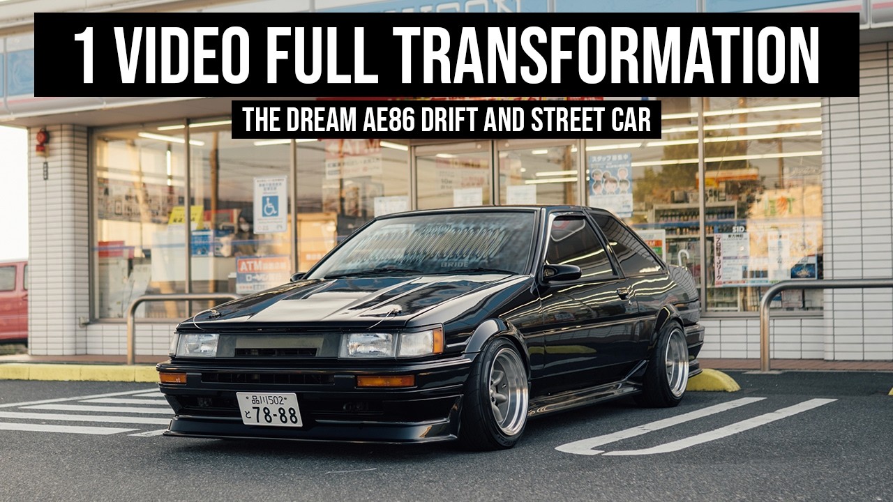 Строю AE86 своей мечты в Японии — от начала до конца!