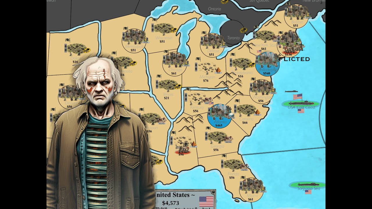 WW3 Countries At War - Zombie Land Walkthrough - Zombies VS Modern World.