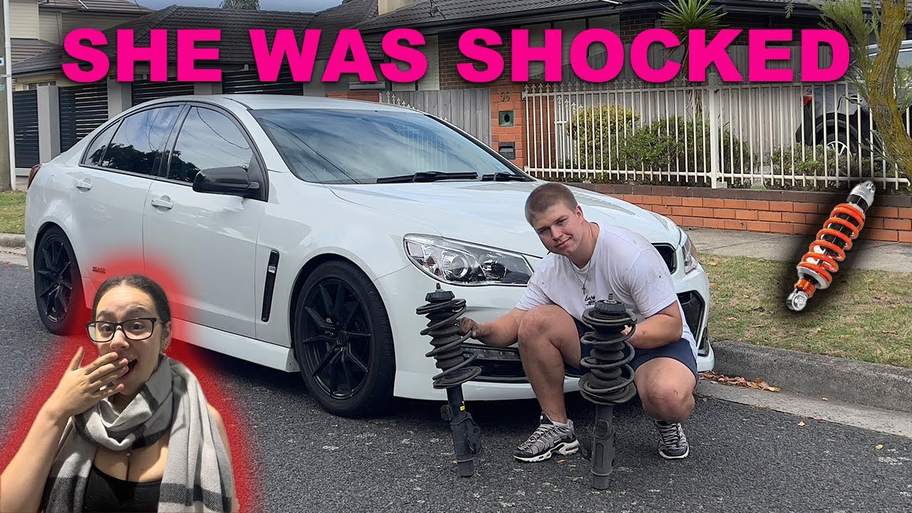 Secretly Lowering my Girlfriends Car while she's at work