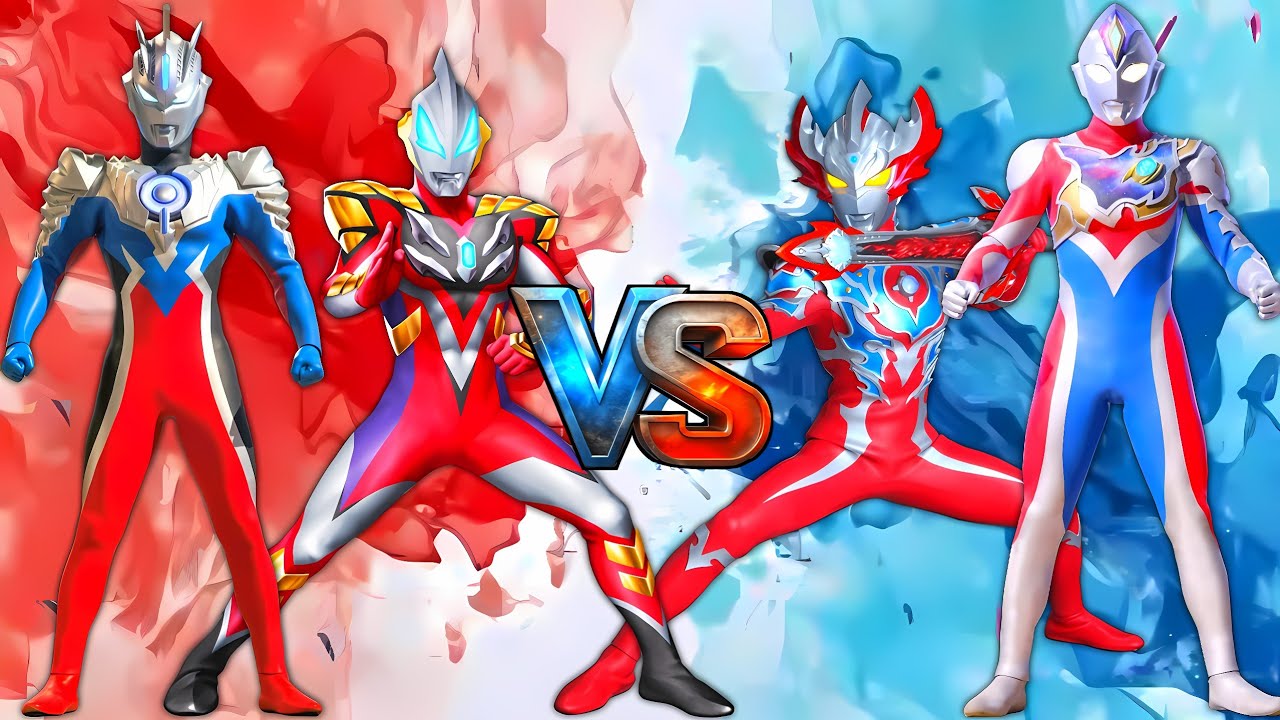 ウルトラマン GEED BRAVE CHALLENGER VS ULTRAMAN TAIGA TRI STRIUM VS DECKER VS ORB EMERIUM SLUGGER #ウルトラマン 