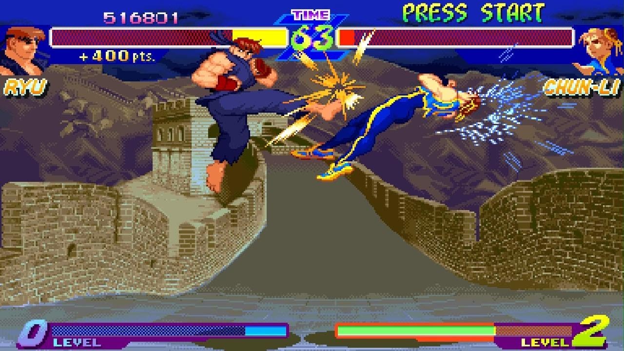 Looks Crispy for an Oldie (Street Fighter Zero)