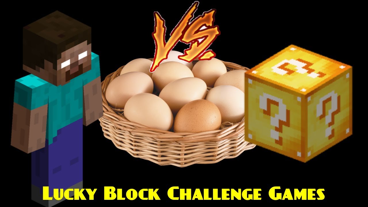 Minecraft - HEROBRINE Lucky Block Challenge Games - Minecraft Modded Mini-Games