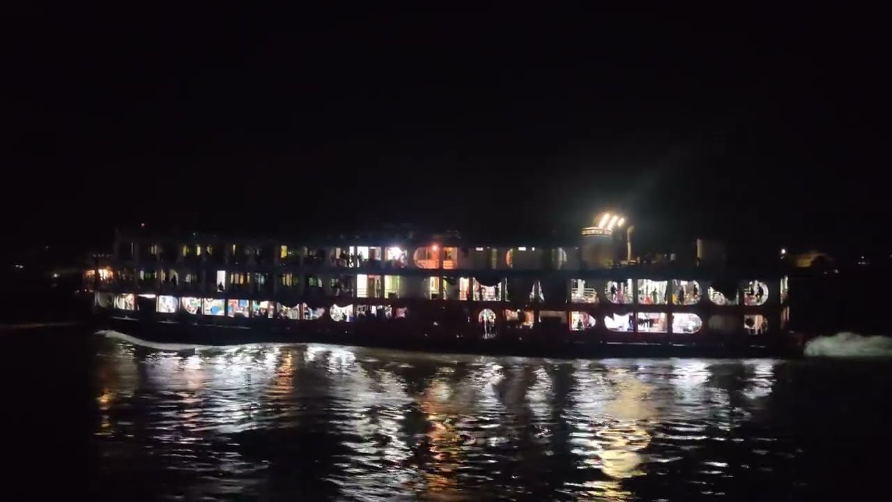 তাসরিফ-৩ লঞ্চ তুমুল গতিতে এম ভি ফারহান ৭ কে ওটি দিলো । Tashrif -3 Launch I #launch #launchlover