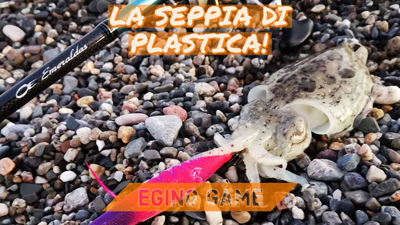 LA SEPPIA DI PLASTICA! - Battuta ad EGING DIFFICILISSIMA! - CLIPANGLER