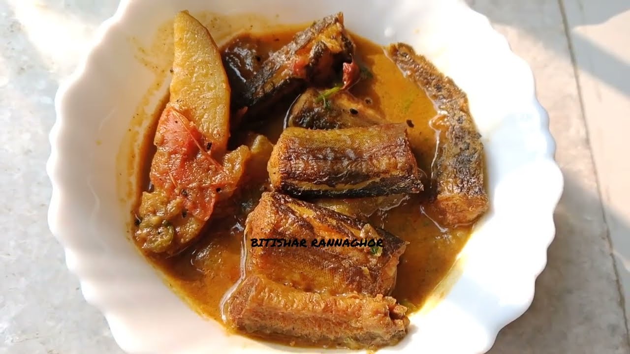 #ওলকপি আলু দিয়ে পাকাল মাছের হালকা ঝোল #Olkopi alu diye pakal macher halka jhol 