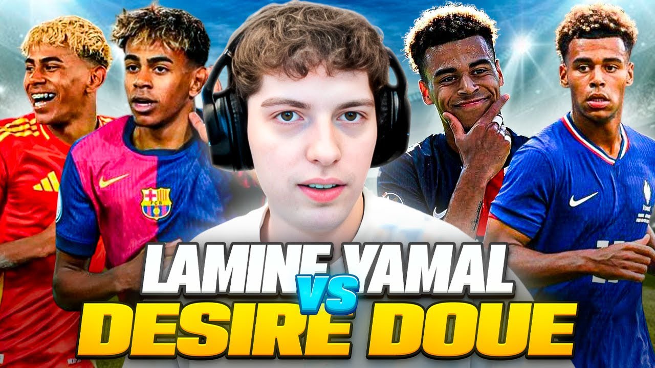 LAMINE YAMAL vs. DESIRE DOUE (2025) - ¿QUIEN ES MEJOR?