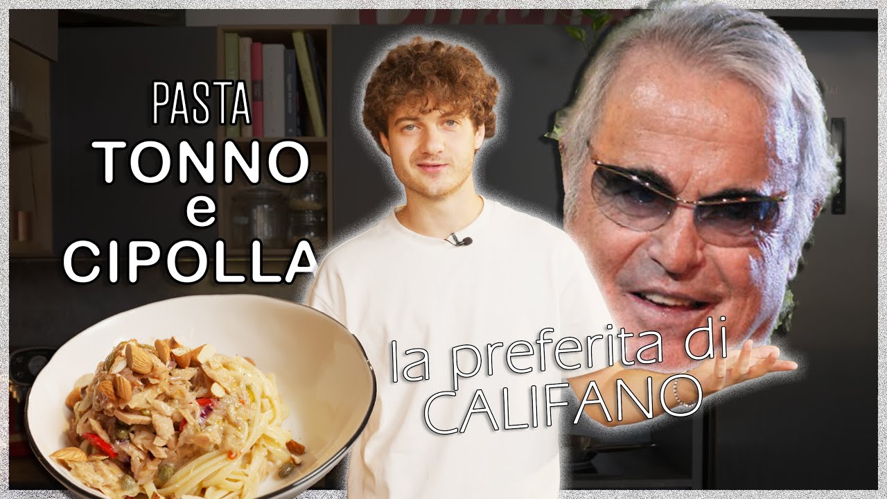 Pasta TONNO e CIPOLLA, la preferita di FRANCO | Niccol&ograve; Califano